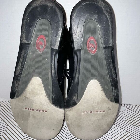 Dexter Mens Bowling Shoes Sz 9‎ 2W Ricky II Black Brunswick Reusable Shoe Shield - Picture 8 of 11